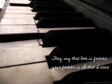 They say that love is forever your forever is all that and need.jpg
